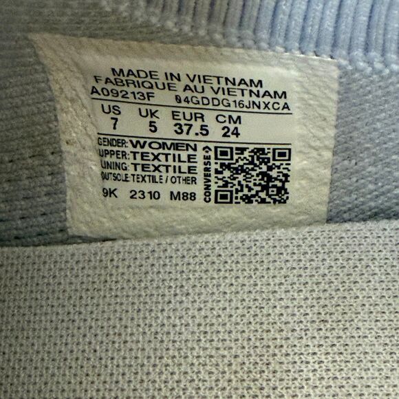 Converse Chuck Taylor All Star Shoreline Slip Wolf Gray/White size 7 shoes - Picture 8 of 8